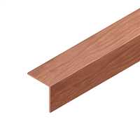 Угол отделочный ПВХ Lemal 15х15